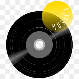 Music Clip Art Download - Phonograph Record, HD Png Download