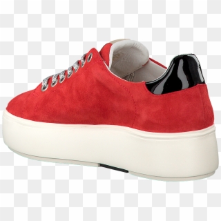 Red Nubikk Sneakers Elise Lace Perfo - Skate Shoe, HD Png Download