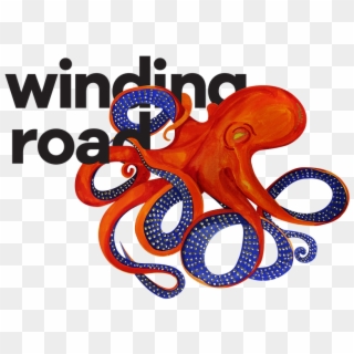 Clipart Road Winding Road - Octopus, HD Png Download