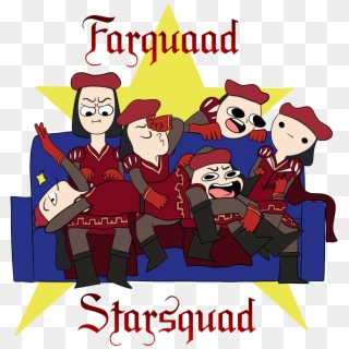 “ Finally Did One Of Those “draw The Squad” Things - Fart King, HD Png Download
