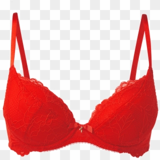 Superboost Lace Plunge Bra Chilli Red Product Front - Bra, HD Png Download