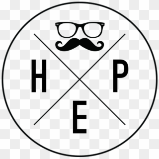 Hipster Glasses Transparent Png - Circle, Png Download