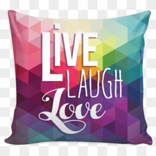 Clip Black And White Library Live Laugh Love Diamond - Live Laugh Love Colourful, HD Png Download