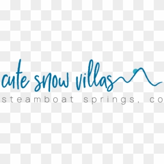 Cute Snow Villas - Calligraphy, HD Png Download