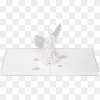 Christmas Angel Pop Up Greeting Card - Angel, HD Png Download