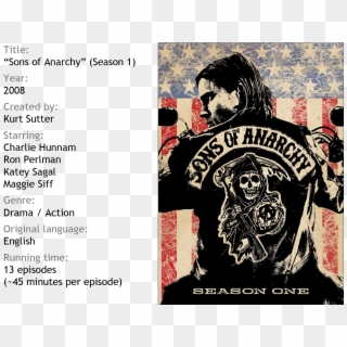 Let Freedom Ride - Poster Sons Of Anarchy, HD Png Download