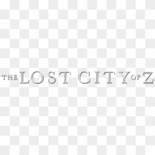 Lost City Of Z - Inker, HD Png Download