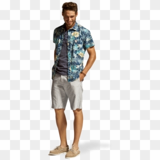 #hawaiian #shirt #bermuda - Board Short, HD Png Download