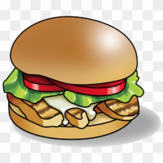Veggie Burger Clipart Double Cheeseburger - Cheeseburger, HD Png Download