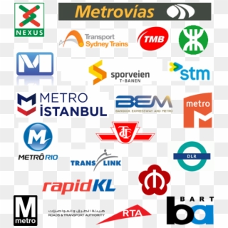 Nova All Logos - Metro, HD Png Download
