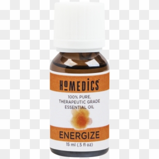 Homedics Energize Essential Oil Blend 15 Ml - Homedics Peppermint Oil Para Que Sirve, HD Png Download