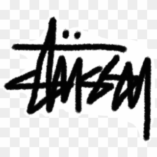 Stussy Logo Black And White, HD Png Download - 2190x625(#1037872) - PngFind