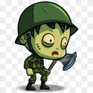 Ahs Mcjrotc Zombie Run - 2d Character No Background, HD Png Download