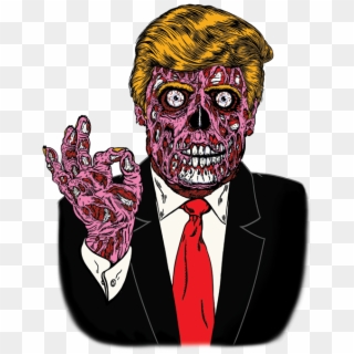 Zombie Trump, HD Png Download