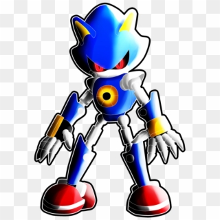 Metal Sonic By Crazyllama95 - Robot, HD Png Download