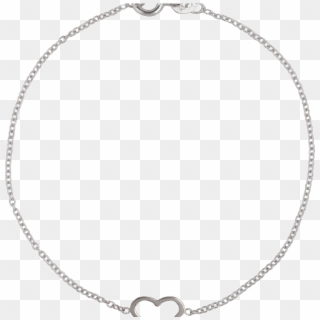 Iconic Bracelet Heart - Chain, HD Png Download