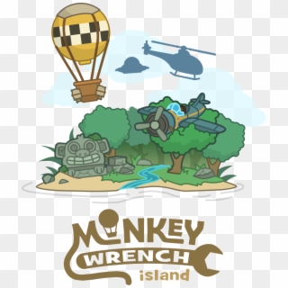 Welcome Monkeywnewmapicons - Poptropica Monkey Wrench Island, HD Png Download