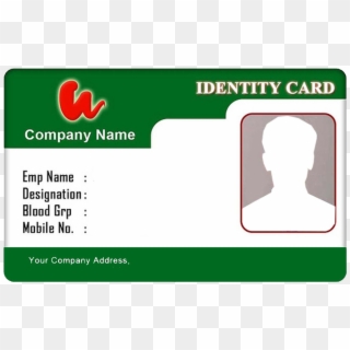 Id Card Design Specifications - Standard Id Card Size In Inches, HD Png  Download - 858x900(#6174889) - PngFind