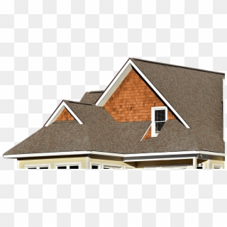 Shingle Roof House - Roof, HD Png Download