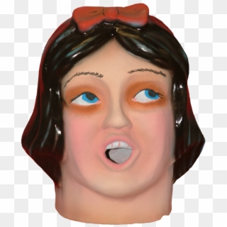 Cabezudo Infantil Blancanieves - Carving, HD Png Download