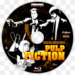 Pulp Fiction Bluray Disc Image - Cinema Cover Photos For Facebook, HD Png Download