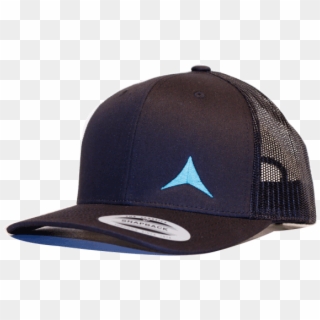Aspinwall Trucker Hat Icon Black Teal 1 - Baseball Cap, HD Png Download