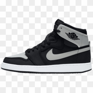 Nike 1 Ko High Black / Shadow Grey / White - Air Jordan, HD Png Download