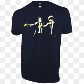 Banksy Pulp Fiction T Shirt, HD Png Download