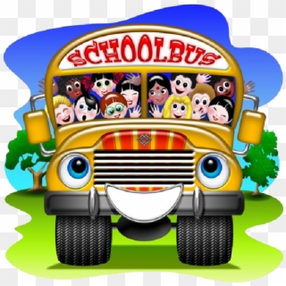 School Bus Cartoon Image-11 - School Bus Drivers Clipart, HD Png Download