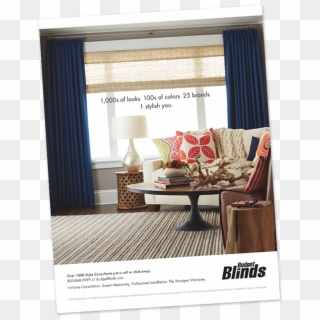 Budget Blinds Magazine Ad - Budget Blinds Ad, HD Png Download