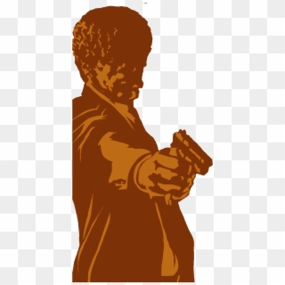 Pulp Fiction - Silhouette, HD Png Download