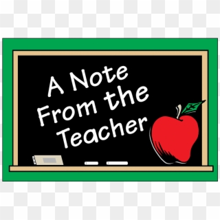 Tcr1202 A Note From The Teacher Postcards Image - Mcintosh, HD Png Download