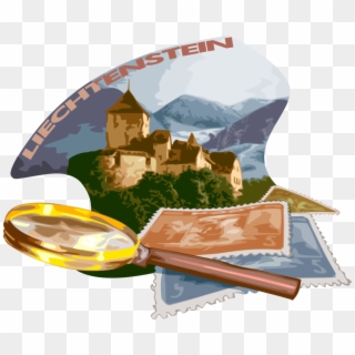 Vector Illustration Of Liechtenstein Postage Stamp, HD Png Download