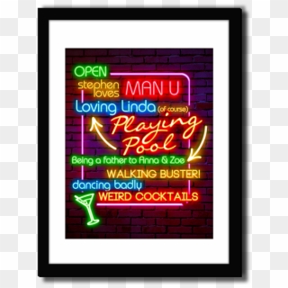 This Beautiful Work Of Art Has Wonderful And Sometimes - Neon Sign, HD Png Download