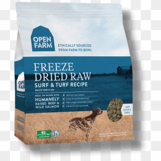 Open Farm Grain Free Surf Turf Recipe Freeze Dried - Open Farm Freeze Dried Lamb, HD Png Download