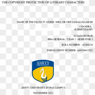 Docx - Amity University, HD Png Download