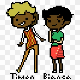Timon And Bianca - Cartoon, HD Png Download