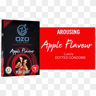 Ozo For Men Condoms Apple Flavour - Ozo Condom, HD Png Download