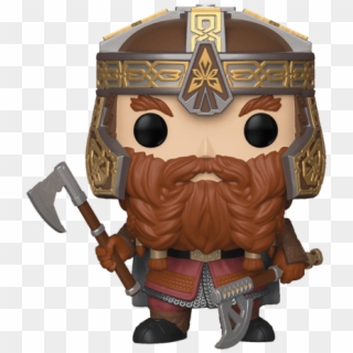 Funko Pop Lotrhobbit Gimli - Funko Gimli, HD Png Download