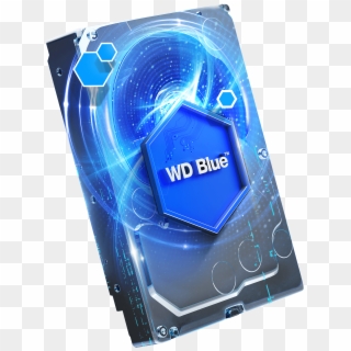 Wd Blue - Wd Blue 1tb 7200rpm 64mb, HD Png Download