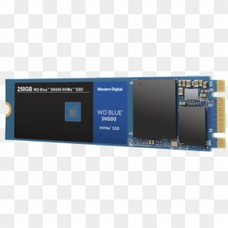 Wd Blue Sn500 Nvme Ssd - Western Digital M 2 Nvme Sn500, HD Png Download