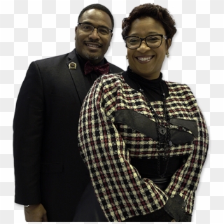 Pastor Terron Rodgers And Lady Tasha Rodgers - Gentleman, HD Png Download