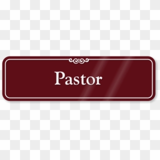 Pastor Sign Se 2437 Showcase Burrev - Staff Only Sign Png, Transparent Png
