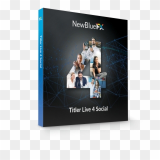 Newbluefx Titler Live 4 Social - Flyer, HD Png Download