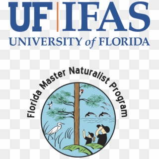Florida Master Naturalist Program - Uf Ifas Florida Master Naturalist Logo Black, HD Png Download