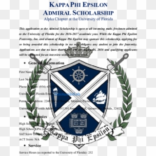 Docx - Kappa Phi Epsilon Crest, HD Png Download