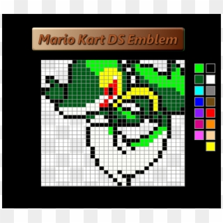 September 26th, 2012, - Mario Kart Ds Emblem Templates, HD Png Download