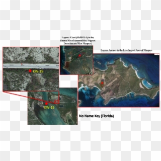 Potentially Uxo-impacted Lagoons On Vieques Island, - Map, HD Png Download