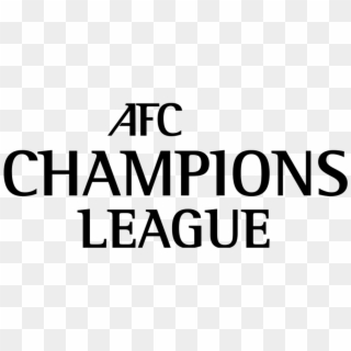 Afc Champions League - Afc Champions League Font, HD Png Download