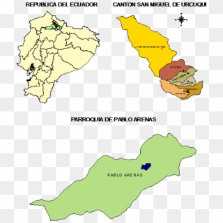 Mapa Parroquia Pablo Arenas - Parroquias Rurales De Imbabura, HD Png Download
